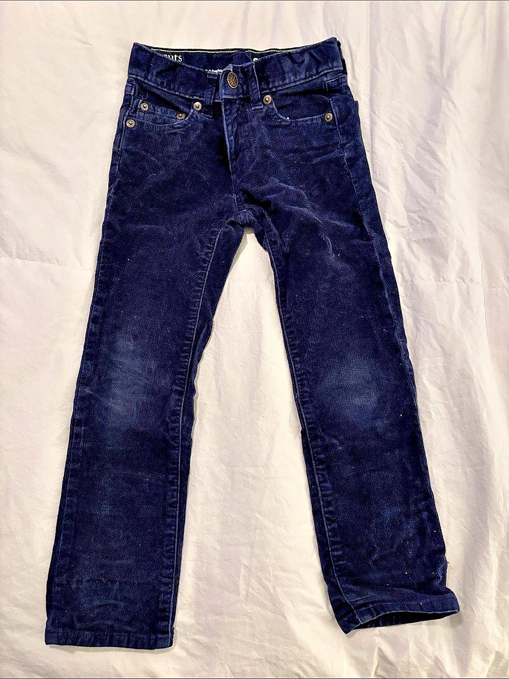 J.Crew Stretch Cords Boys Size 5 Navy